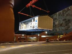 Control room discharging Zhangzhou Port China November 2013