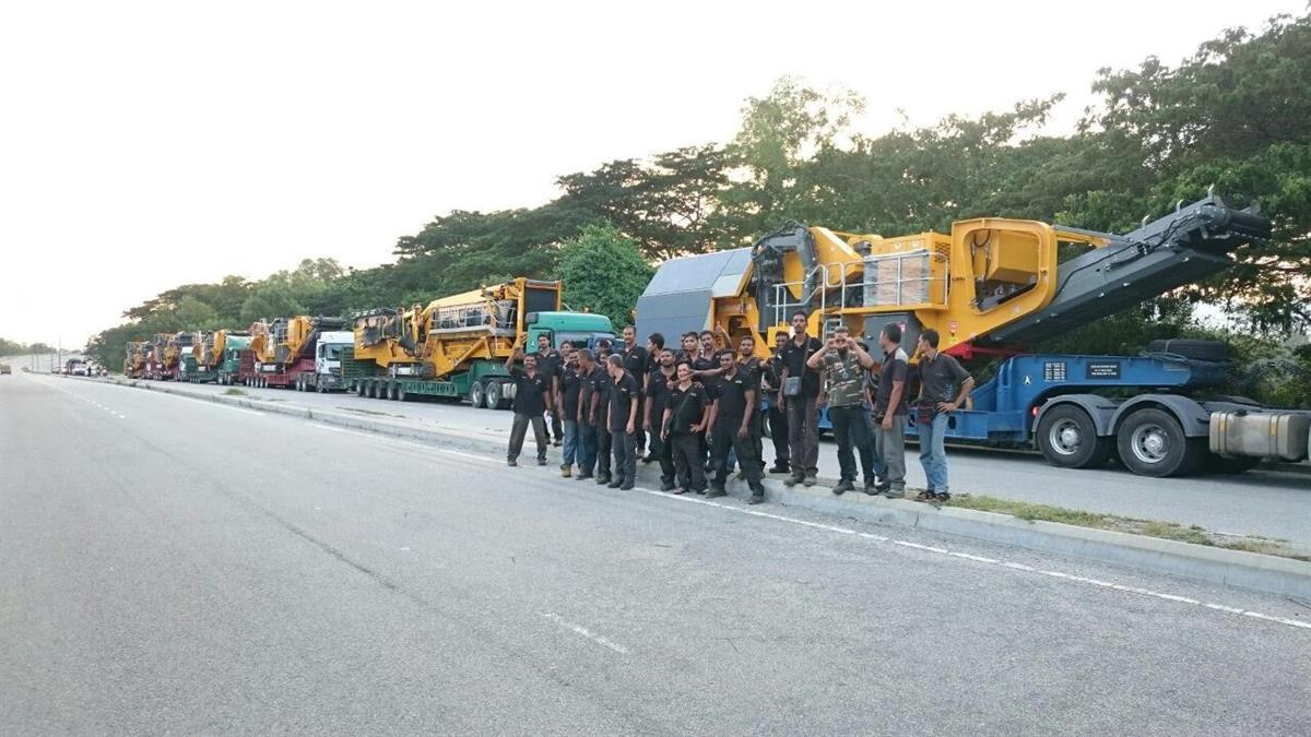 Six Machines in one day Wetar Island Project